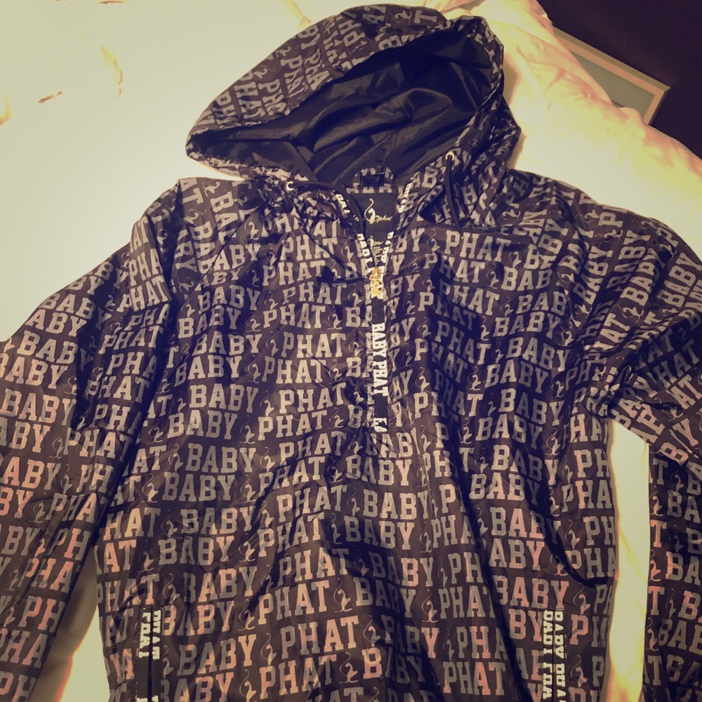 Baby phat rain jacket